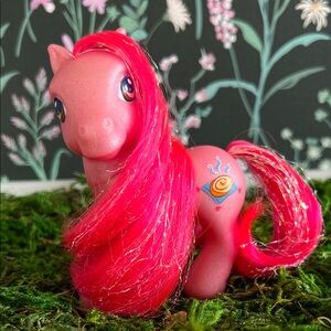 VINTAGE Hasbro My Little Pony G3 Cinnamon Breeze Y2K Retro 2002 🫶✨ Tinsel Hair